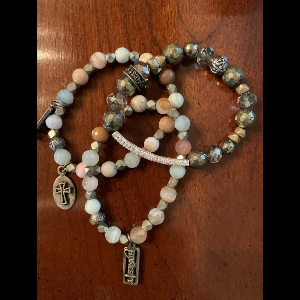 Honesty 3 piece bracelet set